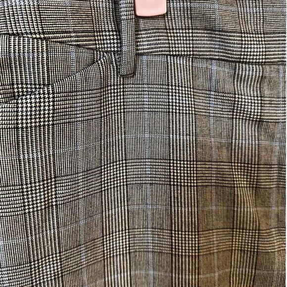 Brooks Brothers Caroline Fit Glen Plaid Check Dress Pants Work Trousers Size 16 - Picture 7 of 10
